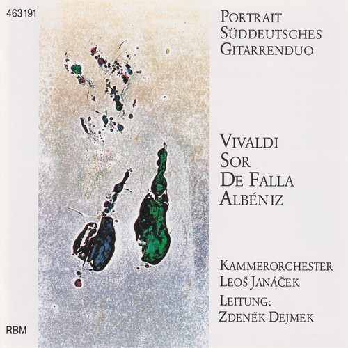 Imagen de apoyo de  Guitar Duo Recital: Süddeutsches Gitarrenduo - VIVALDI, A. / SOR, F. / FALLA, M. de / ALBÉNIZ, I. (Portrait)
