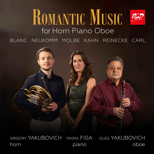 Imagen de apoyo de  Chamber Music (Oboe, Horn and Piano) - BLANC, A. / NEUKOMM, S.R. von / MOLBE, H. / KAHN, R. / REINECKE, C. (G. and O. Yakubovich, Figa)