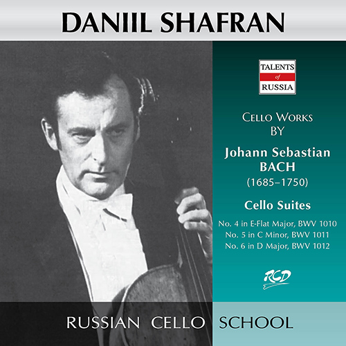 Imagen de apoyo de  BACH, J.S.: Cello Suites Nos. 4-6, BWV 1010-1012 (Russian Cello School) (D.B. Shafran) (1970, 1971)