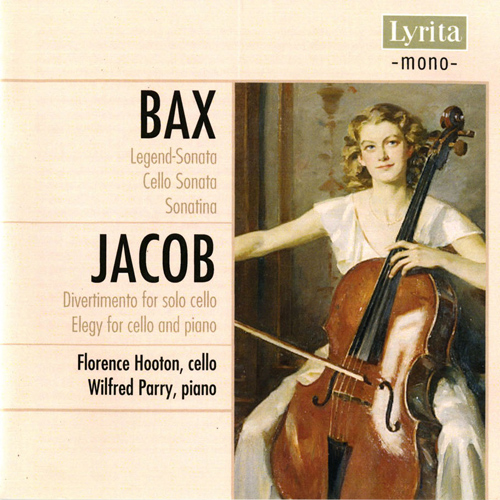Imagen de apoyo de  Cello Recital: Hooton, Florence - BAX, A. / JACOB, G. (1958)