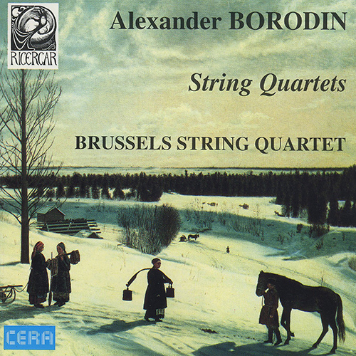 Imagen de apoyo de  BORODIN, A.P.: String Quartets Nos. 1 and 2 (Brussels String Quartet)