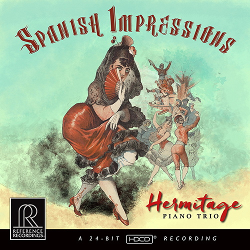 Imagen de apoyo de  Spanish Impressions - ARBÓS, E.F. / CASSADÓ, G. / PERELLO, M. / TURINA, J. (Hermitage Piano Trio)
