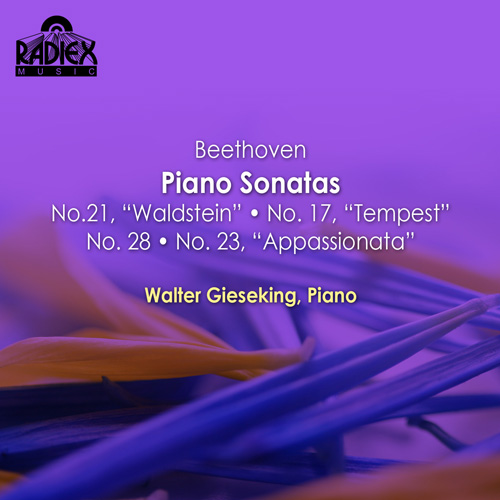 Imagen de apoyo de  BEETHOVEN, L. van: Piano Sonatas - Nos. 17. 21, 23, 28 (Gieseking) (1938-1939)