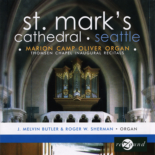 Imagen de apoyo de  Organ Music - STANLEY, J. / CLARKE, J. / BUXTEHUDE, D. (St. Mark's Cathedral, Seattle: Thomsen Chapel Inaugural Recitals) (Butler, Sherman)