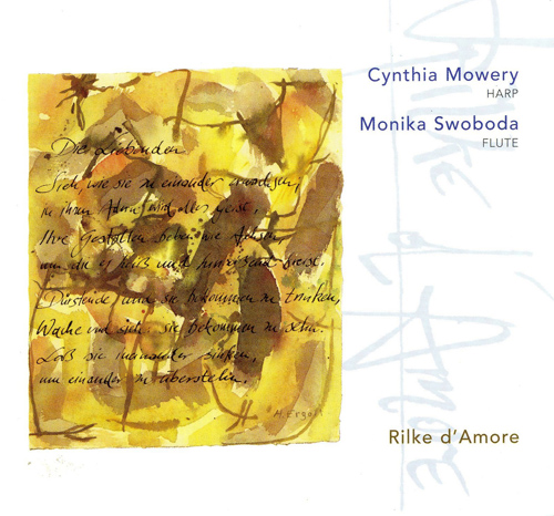 Imagen de apoyo de  Flute and Harp Music - KÖNIG, T. /  PERSICHETTI, V. / ANDRÈS, B. / TOURNIER, M. / BOZZA, E. / (Rilke d'Amore) (Swoboda, Mowery)