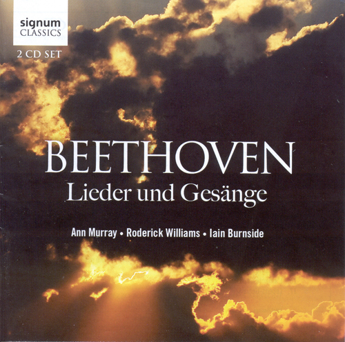 Imagen de apoyo de  BEETHOVEN, L. van: Lieder und Gesänge (Murray, Williams, Burnside)