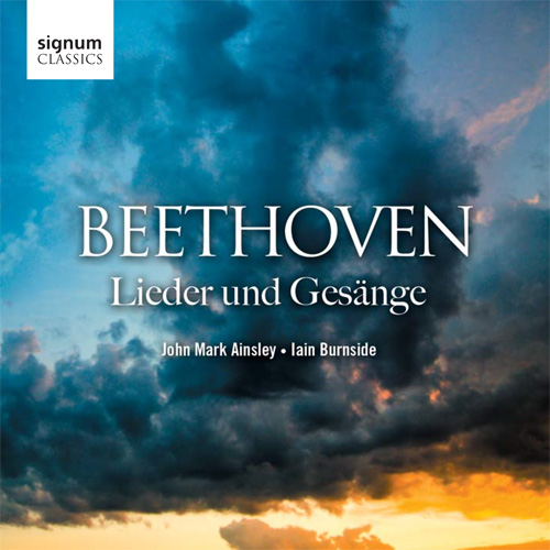 Imagen de apoyo de  BEETHOVEN, L. van: Lieder (Ainsley, Burnside)