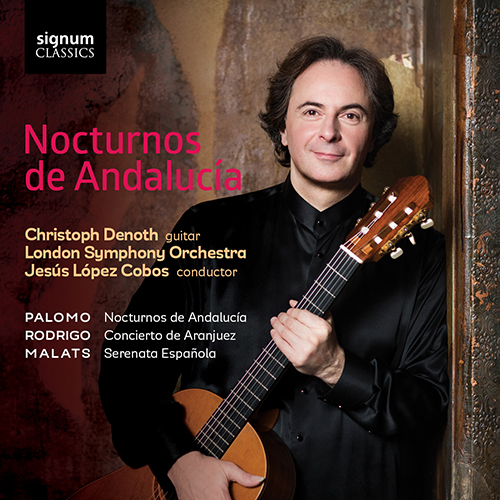 Imagen de apoyo de  PALOMO, L.: Nocturnos de Andalucía / RODRIGO, J.: Concierto de Aranjuez / MALATS, J.: Serenata española (C. Denoth, London Symphony, Cobos)