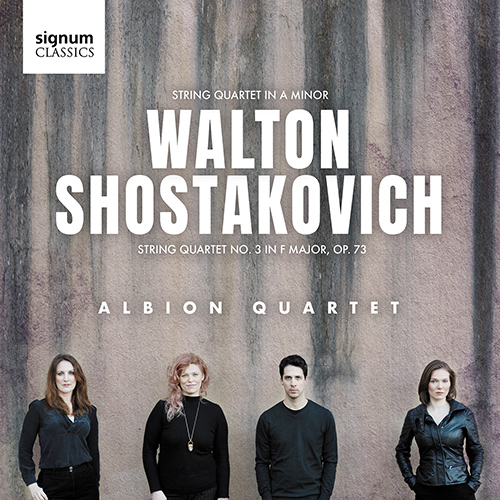 Imagen de apoyo de  WALTON, W.: String Quartet in A Minor / SHOSTAKOVICH, D.: String Quartet No. 3 (Albion Quartet)
