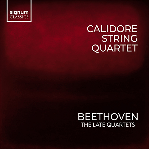 Imagen de apoyo de  BEETHOVEN, L. van: String Quartets, Vol. 1 - Nos. 12-16 / Grosse Fuge (The Late Quartets) (Calidore String Quartet)