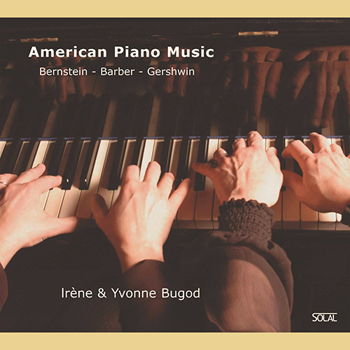 Imagen de apoyo de  Piano Duo Recital: Bugod, Irène / Bugod, Yvonne - BERNSTEIN, L. / BARBER, S. / GERSHWIN, G. (American Piano Music)