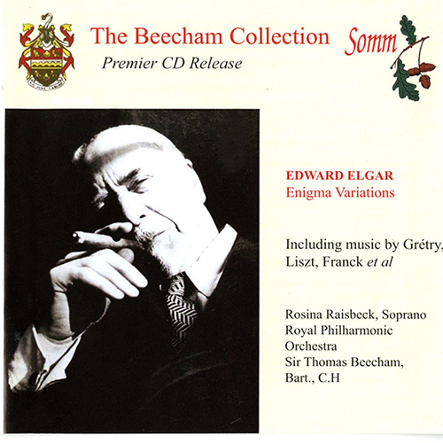 Imagen de apoyo de  ELGAR, E.: Enigma Variations / GRÉTRY, A.-E.-M.: Zémire et Azor / LISZT, F.: Die Loreley (The Beecham Collection) (Royal Philharmonic, Beecham)