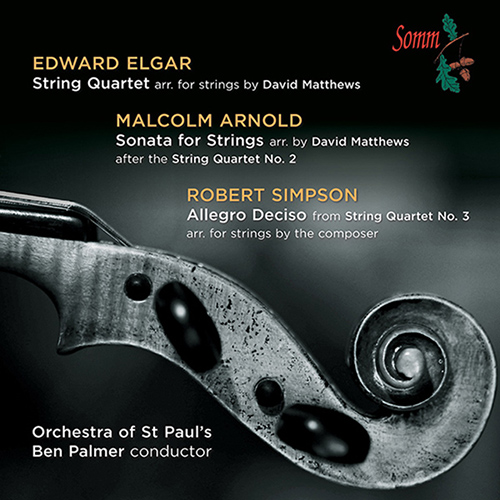 Imagen de apoyo de  Arrangements for String Orchestra - ELGAR, E. / ARNOLD, M. / SIMPSON, R. (Orchestra of St. Paul's, B. Palmer)