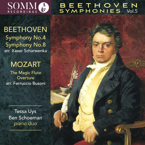 Imagen de apoyo de  BEETHOVEN, L. van: Symphonies, Vol. 5 - Nos. 4 and 8 / MOZART, W.A.: The Magic Flute Overture (Uys, Schoeman)
