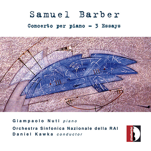 Imagen de apoyo de  BARBER, S.: Piano Concerto, Op. 38 / First Essay for Orchestra / Second Essay (Nuti, RAI Symphony Orchestra, Rome, Kawka)