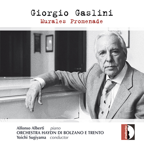 Imagen de apoyo de  GASLINI, G.: Murales Promenade / Adagio Is Beautiful / Piano Concerto (Alberti, Bolzano-Trento Haydn Orchestra, Yoichi Sugiyama)