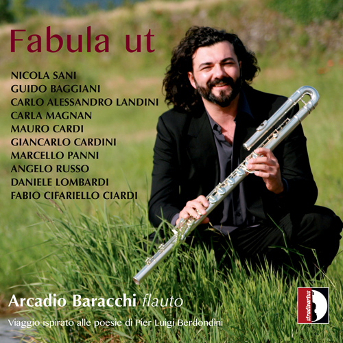 Imagen de apoyo de  Flute Recital: Baracchi, Arcadio - SANI, N. / BAGGIANI, G. / LANDINI, C.A. / MAGNAN, C. / CARDI, M. / PANNI, M. / RUSSO, A. / LOMBARDI, D. (Fabula ut)