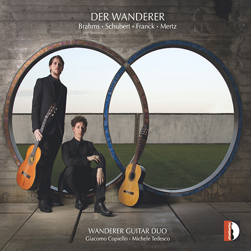 Imagen de apoyo de  Guitar Duo Recital: Wanderer Guitar Duo - BRAHMS, J. / SCHUBERT, F. / FRANCK, C. / MERTZ, J.K. (Der Wanderer)