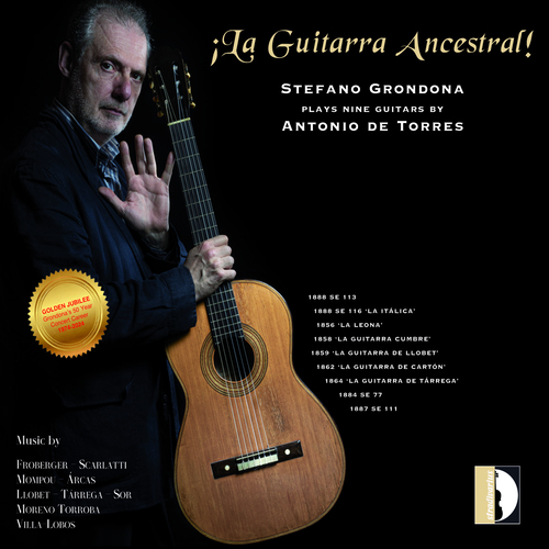 Imagen de apoyo de  Guitar Recital: Grondona, Stefano - FROBERGER, J.J. / SCARLATTI, D. / MOMPOU, F. / ARCAS, J. / LLOBET SOLÉS, M. (La Guitarra Ancestral)