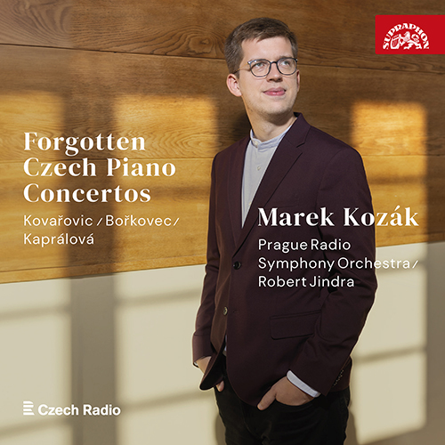 Imagen de apoyo de  Forgotten Czech Piano Concertos - KOVAŘOVIC, K. / BOŘKOVEC, P. / KAPRÁLOVÁ, V. (Kozák, Prague Radio Symphony, Jindra)
