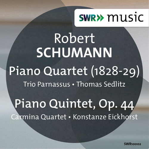 Imagen de apoyo de  SCHUMANN, R.: Piano Quartet, Anhang E1 / Piano Quintet (Trio Parnassus, Selditz, Carmina Quartett, Eickhorst)