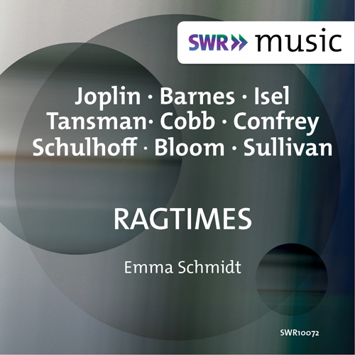 Imagen de apoyo de  Piano Recital: Schmidt, Emma - JOPLIN, S. / SCHULHOFF, E. / TANSMAN, A. (Ragtimes)