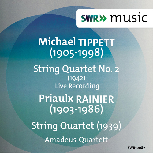 Imagen de apoyo de  TIPPETT, M.: String Quartet No. 2 / RAINIER, P.: String Quartet (Amadeus Quartet)