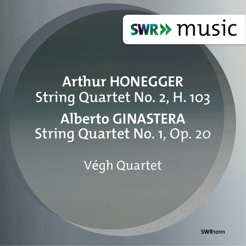 Imagen de apoyo de  HONEGGER, A.: String Quartet No. 2 / GINASTERA, A.: String Quartet No. 1 (Végh Quartet)