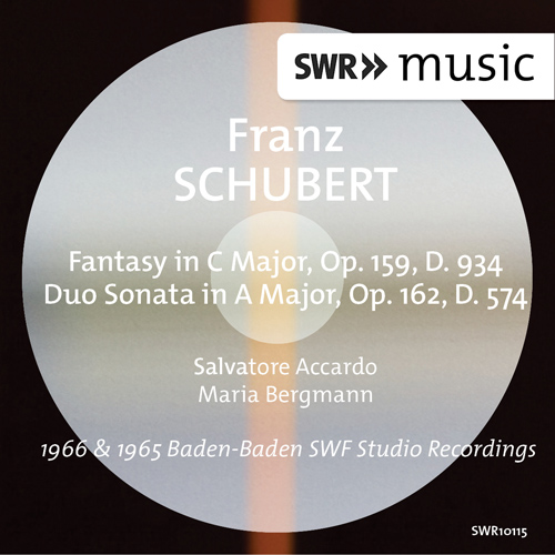 Imagen de apoyo de  SCHUBERT, F.: Fantasy, D. 934 / Duo Sonata, D. 574 (Accardo, M. Bergmann) (1965, 1966)