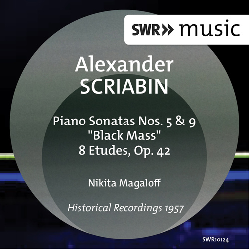 Imagen de apoyo de  SCRIABIN, A.: Piano Sonatas Nos. 5 and 9, "Black Mass" / 8 Etudes, Op. 42 (Magaloff) (1957)