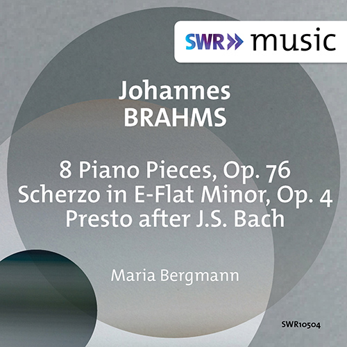 Imagen de apoyo de  BRAHMS, J.: 8 Piano Pieces, Op. 76 / Scherzo, Op. 4 (M. Bergmann)
