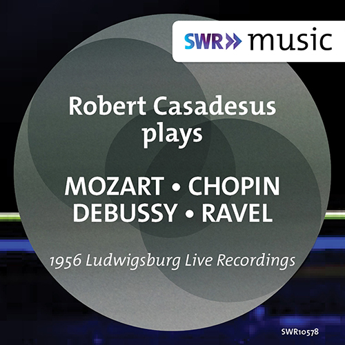 Imagen de apoyo de  Piano Recital: Casadesus, Robert - MOZART, W.A. / CHOPIN, F. / DEBUSSY, C. / RAVEL, M. (1956)
