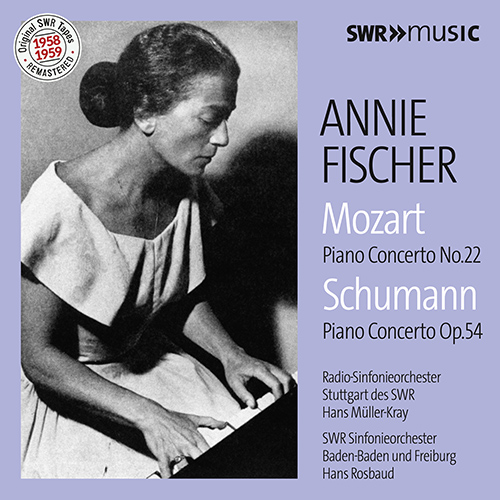 Imagen de apoyo de  MOZART, W.A.: Piano Concerto No. 22 / SCHUMANN, R.: Piano Concerto, Op. 54 (Fischer, Müller-Kray, Rosbaud)