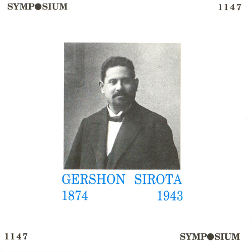 Imagen de apoyo de  GREAT CANTORS (THE), Vol. 2 (Sirota) (1902-1932)