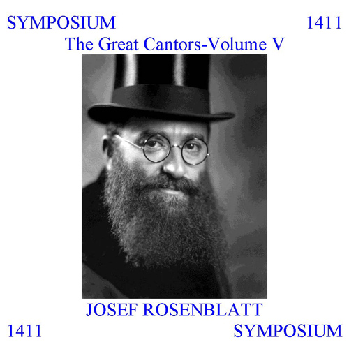 Imagen de apoyo de  GREAT CANTORS (THE), Vol. 5 (Rosenblatt) (1907-1918)