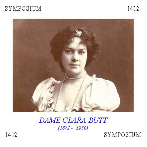 Imagen de apoyo de  Vocal Recital: Butt, Clara - HANDEL, G.F. / DONIZETTI, G. / VERDI, G. / GOUNOD, C.-F. / SAINT-SAENS, C. / ELGAR, E. / WHITE, M.V. (1912-1930)
