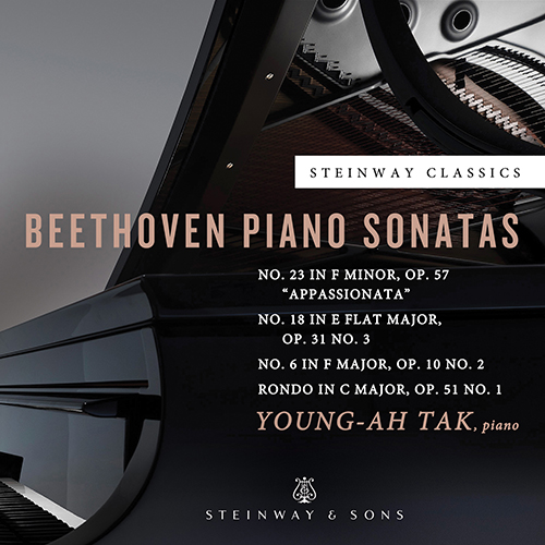 Imagen de apoyo de  BEETHOVEN, L. van: Piano Sonatas Nos. 6, 18 and 23 / Rondo in C Major, Op. 51, No. 1 (Young-Ah Tak)