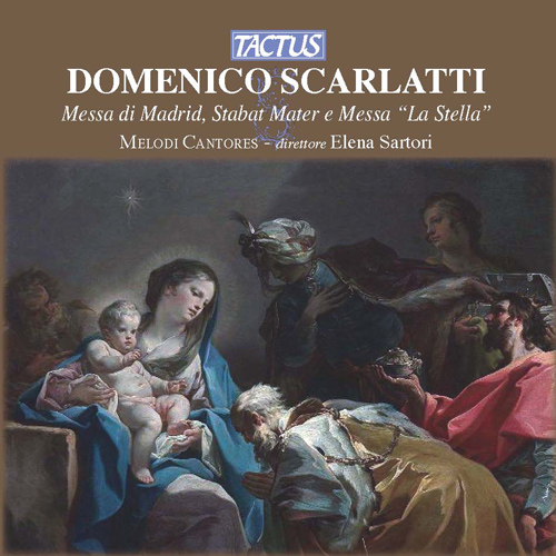 Imagen de apoyo de  SCARLATTI, D.: Missa quatuor vocum / Stabat Mater / Missa, "La stella" (Melodi Cantores, Sartori)