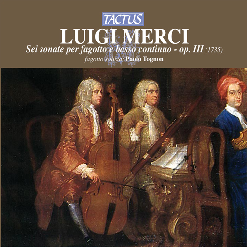Imagen de apoyo de  MERCI, L.: Bassoon Sonatas, Op. 3 (Tognon)