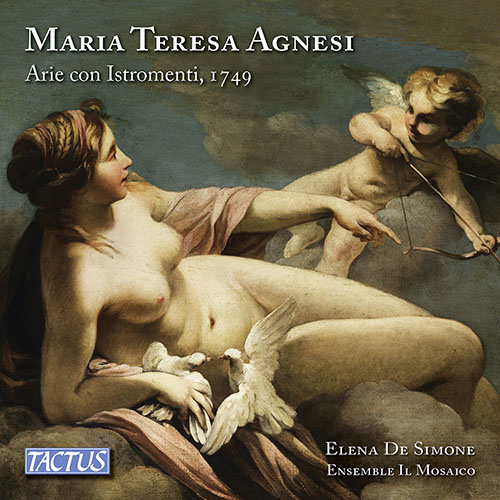 Imagen de apoyo de  AGNESI, M.T.: 12 Arias for Soprano, Strings and Continuo (E. De Simone, Ensemble Il Mosaico)