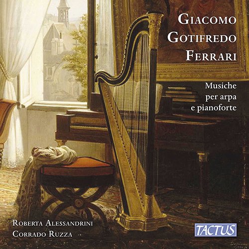 Imagen de apoyo de  FERRARI, G.G.: Harp and Piano Music (Alessandrini, Ruzza)
