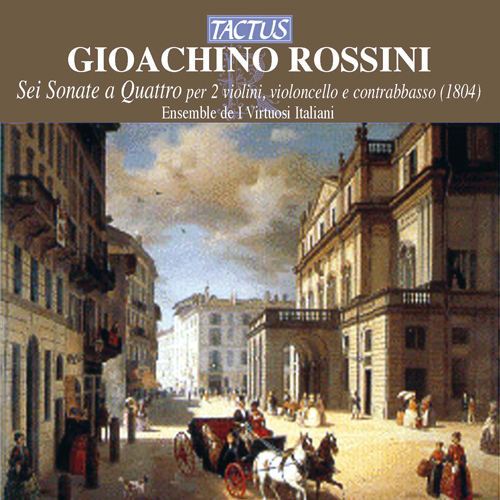Imagen de apoyo de  ROSSINI, G.: String Sonatas Nos. 1-6 (Virtuosi Italiani Ensemble)