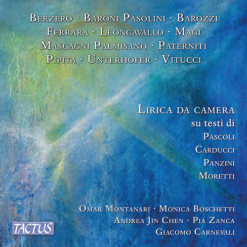 Imagen de apoyo de  Vocal Music (21st Century) - BERZERO, R. / BARONI PASOLINI ZANELLI, S. / BAROZZI, G. (Lirica da Camera) (Montanari, Boschetti, Andrea Jin Chen)