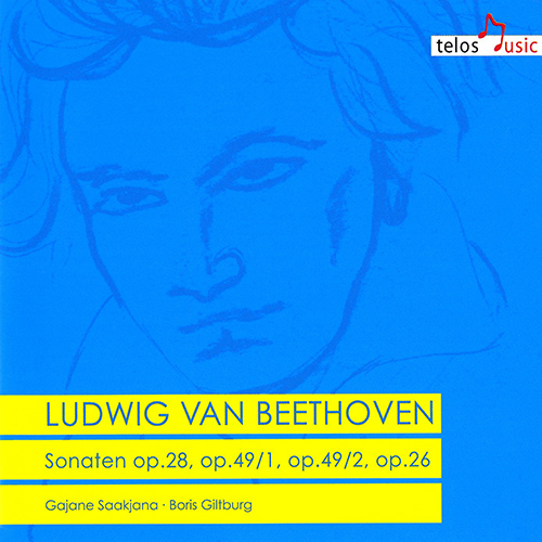 Imagen de apoyo de  BEETHOVEN, L. van: Piano Sonatas Nos. 12, 15, 19 and 20 (Saakjana, Giltburg)