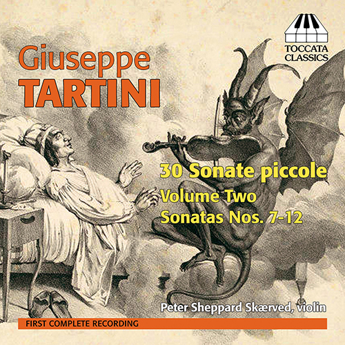Imagen de apoyo de  TARTINI, G.: Sonate piccole, Vol. 2 (Skaerved)