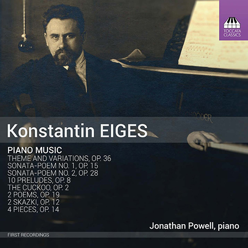 Imagen de apoyo de  EIGES, K.: Piano Music (Powell)