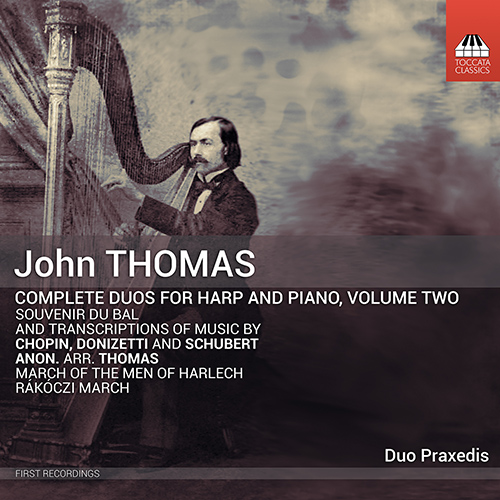 Imagen de apoyo de  THOMAS, J.: Harp and Piano Duos (Complete), Vol. 2 (Duo Praxedis)