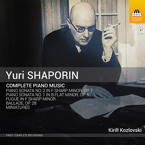 Imagen de apoyo de  SHAPORIN, Y.A.: Piano Music (Complete) (Kozlovski)