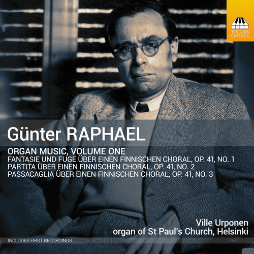Imagen de apoyo de  RAPHAEL, G.: Organ Music, Vol. 1 (Urponen)