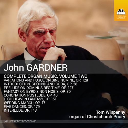 Imagen de apoyo de  GARDNER, J.: Organ Music (Complete), Vol. 2 (Winpenny)
